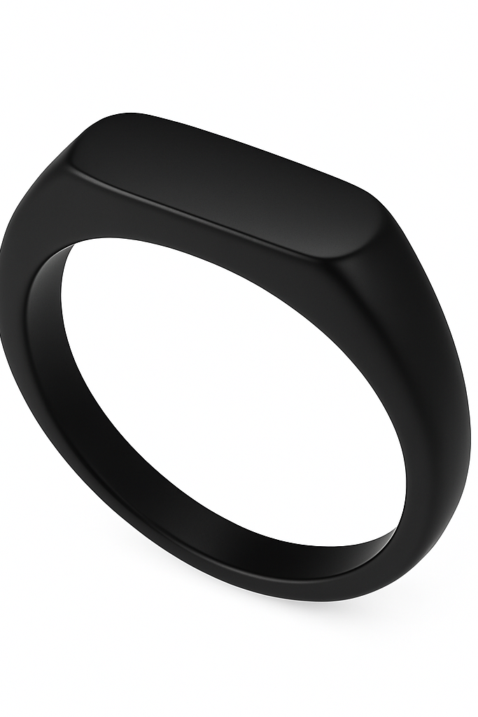 Signet (Black) Ring