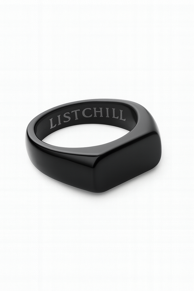 Signet (Black) Ring