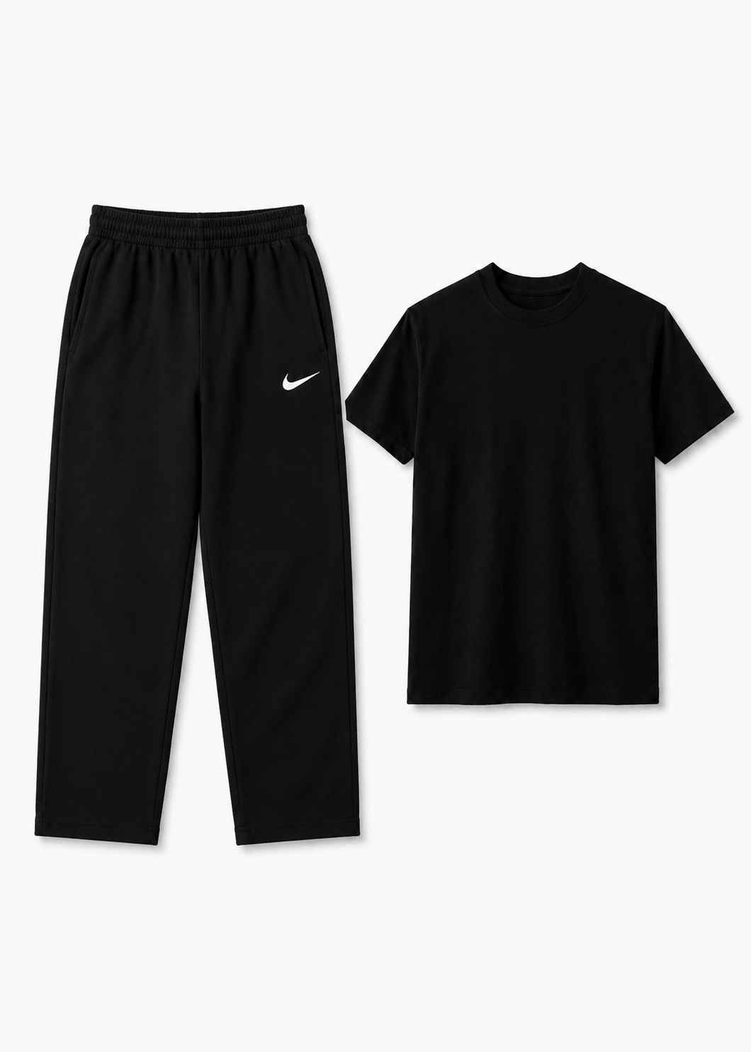 Nike Trouser & T-Shirt Set – Black