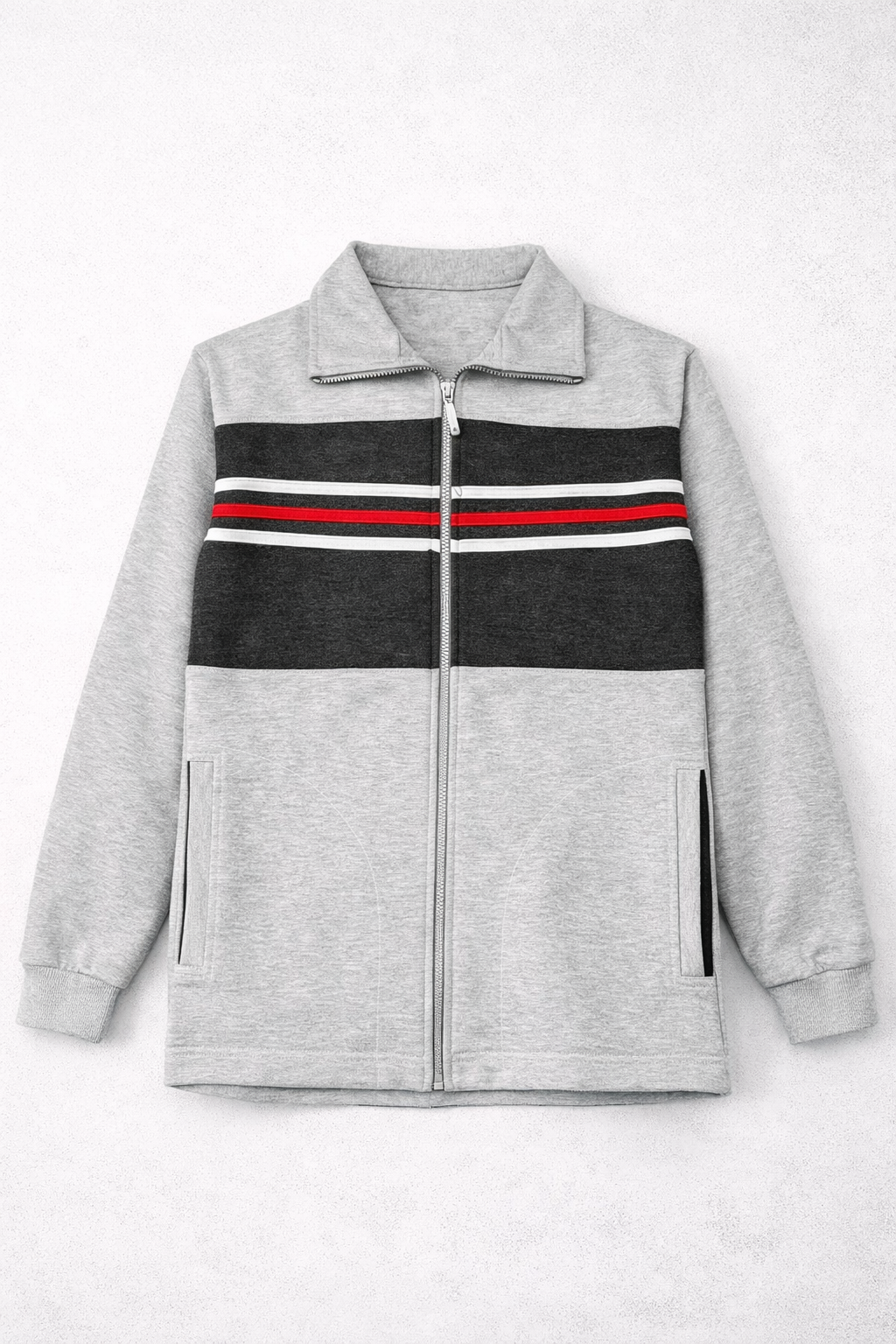 Titan Stripe Zip Jacket
