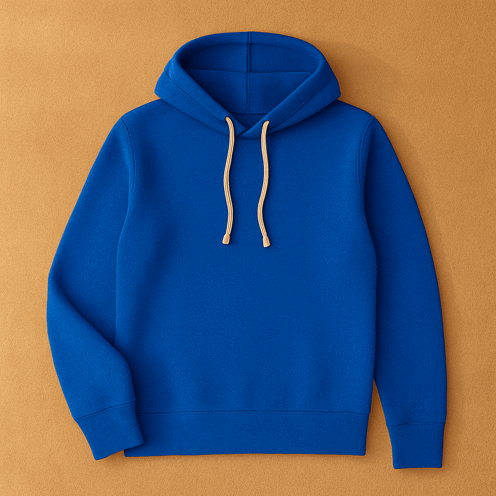 Plain Royal Blue Hoodie
